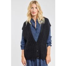 Gilet sans manche Côme - mohair