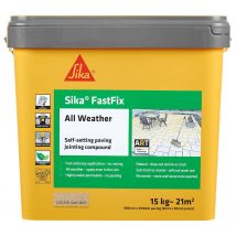 Sika FastFix Dark Buff All Weather Jointing Paving Compound - 15kg