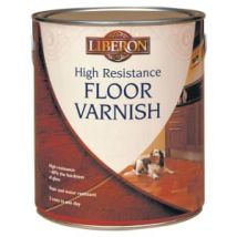 Liberon High Resistance Floor Varnish - Satin - 2.5L