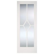 LPD Internal Reims 5 Lite Glazed Primed White Solid Core Door - 762 x 1981mm