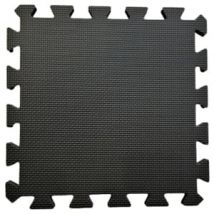 Warm Floor Black Interlocking Floor Tiles for Garden Buildings - 15 x 10ft