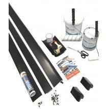 ClassicBond Porch Roof Kit with Anthracite Grey Trim - 3 x 3m