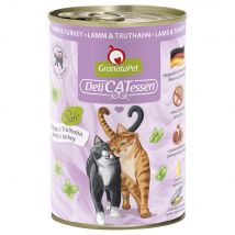 6x400g DeliCatessen canard / volaille Granatapet - Nourriture pour Chat
