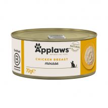 Applaws Mousse 24 x 70 g - Pollo