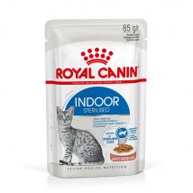 Royal Canin Indoor Sterilised en salsa - 12 x 85 g