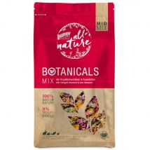Lot économique : 3x130g Bunny All Nature Botanicals Mid Mix Fleurs de calendula & Pétales de rose Complément alimentaire pour petits animaux