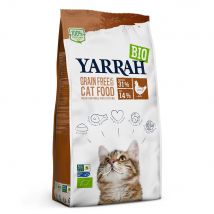 Yarrah Bio crocchette Grain-free con Pollo bio & Pesce per gatti - Set %: 2 x 10 kg