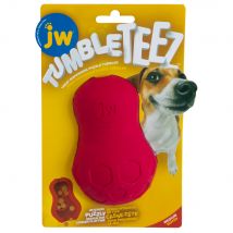 Jouet JW Tumble Teez pour chien - taille M, rouge