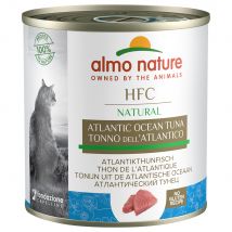Almo Nature HFC Natural 6 x 280 g Alimento umido per gatti  - Tonno dell'Atlantico
