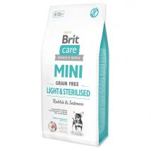 Brit Care Mini Grain Free Light & Sterilised - 7 kg