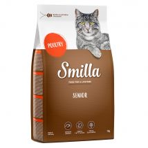 1kg Smilla Senior volaille - Croquettes pour chat