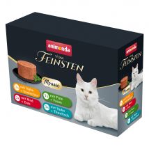 Animonda Vom Feinsten Adulto comida húmeda para gatos 12 x 85 g - Pack mixto (4 variedades)