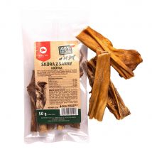 100g de friandises pour chiens Maced à la peau de chevreuil