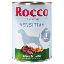 24x400g Wild & Pasta Rocco Sensitive Hondenvoer