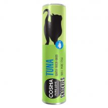 125g Cosma Snackies Friandises lyophilisées 5 x thon - Friandises pour chat