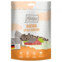 MjAMjAM Snackbag snacks con jugoso pollo para gatos - 2 x 125 g