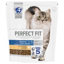 5x 1,4 kg Perfect Fit Sterile 1+ Indoor riche en poulet, croquettes pour chat