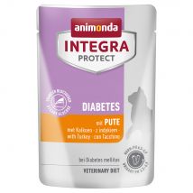 Lot animonda Integra Protect Adult Diabetes 48 x 85 g pour chat  - dinde