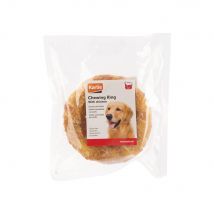 1 x Ø 12,5 cm Karlie kauwring met kipsnack voor honden