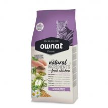 Ownat Classic Sterilised pour chat - 4 kg