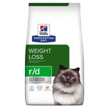 Hill's Prescription Diet Feline r/d Weight Reduction - Chicken - Economy Pack: 2 x 3kg