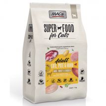 MAC's Superfood for Cats Adult Eend, Kalkoen & Kip Kattenvoer - 7 kg