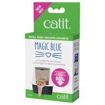 Recharge 3 mois Filtre et cartouche universels Catit Magic Blue Maison de toilette pour chat