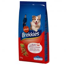 Brekkies con buey, verduras y cereales - 2 x 15 kg - Pack Ahorro