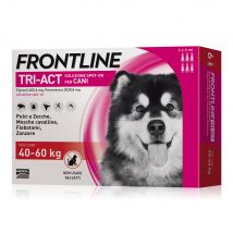 Frontline Tri-Act soluzione spot-on per cani 40-60 kg - PROMO: 12 pipette (protetti tutto l'anno!)