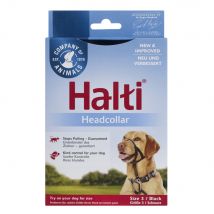 Licol Halti, noir taille 3 doberman, labrador, setter - pour chien