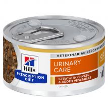 Hill's Prescription Diet c/d Multicare Urinary Care Spezzatino per gatti - 1 x 82 g