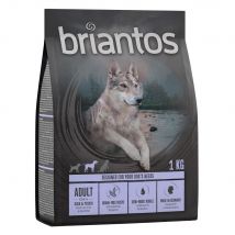 Briantos Adult Anatra & Patate - senza cereali Crocchette cane - 4 kg (4  x 1 kg)