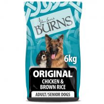 6kg Burns Original poulet, riz brun - Croquettes pour chien