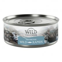 Wild Freedom Adult Instinctive 6 x 70 g pour chat - Wild Rapids - saumon