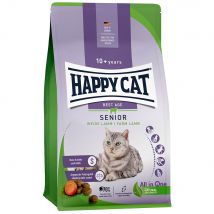 Lot Happy Cat pour chat 2 x 10 / 4 / 1,3 kg - Senior agneau des pâturages (2 x 4 kg)