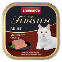 animonda vom Feinsten Adult 64 x 100 g Alimento umido per gatti - Mix Carne