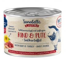 Sanabelle Vlees in Saus 6 x 180 g Kattenvoer - Rund & Kalkoen
