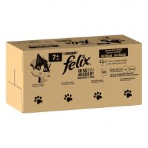 Megapack risparmio! Felix Le Ghiottonerie 120 x 85 g umido per gatto - Senior
