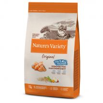 Nature's Variety Original Sterilised salmón - Pack % - 2 x 7 kg