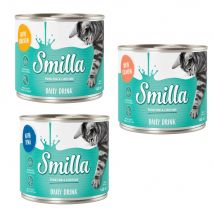 Lot mixte Smilla Boissons pour chat - 6 x 140 mL