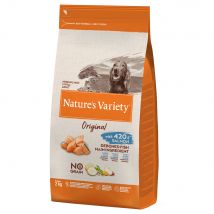 Nature's Variety Original No Grain Medium Adult Salmone Crocchette per cani - 2 kg