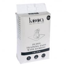 Accessoires adaptés pour la maison de toilette kooa en éco-plastique 30 x alèses de propreté kooa en bambou, L 45 x l 30cm
