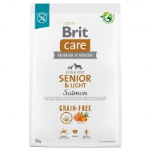 Brit Care Dog Grain-free Senior & Light con salmón y patata - 3 kg