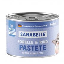 Sanabelle All Meat 6 x 195 g Kattenvoer - Forel & Rund