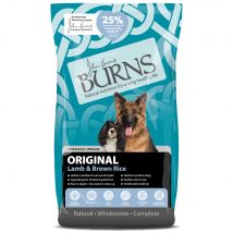 12kg Burns Original agneau, riz brun - Croquettes pour chien