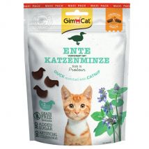 3x140g GimCat Crunchy Snacks Eend & Catnip Kattensnacks