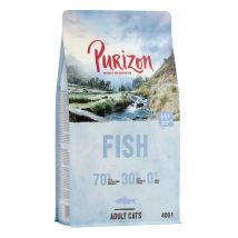 400g Purizon sans céréales Adult poisson - Croquettes pour chat