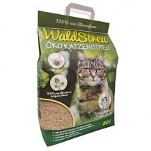 Litière écologique WaldStreu pour chat - 20 l (5 kg)