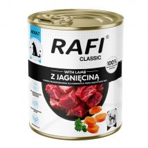 24x800g voordeelverpakking Rafi Dog Classic Lam nat hondenvoer