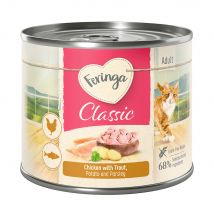 24x200g Classic Meat Menü Forel & Kip Feringa Kattenvoer nat